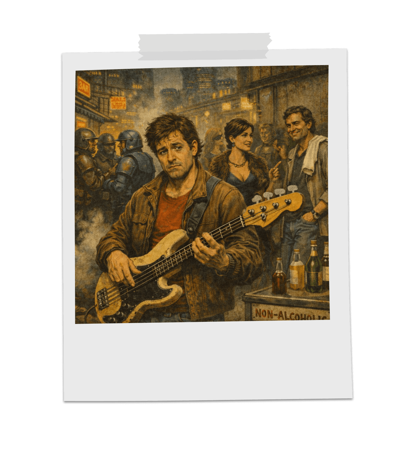 Basisti so po dva penija šopek